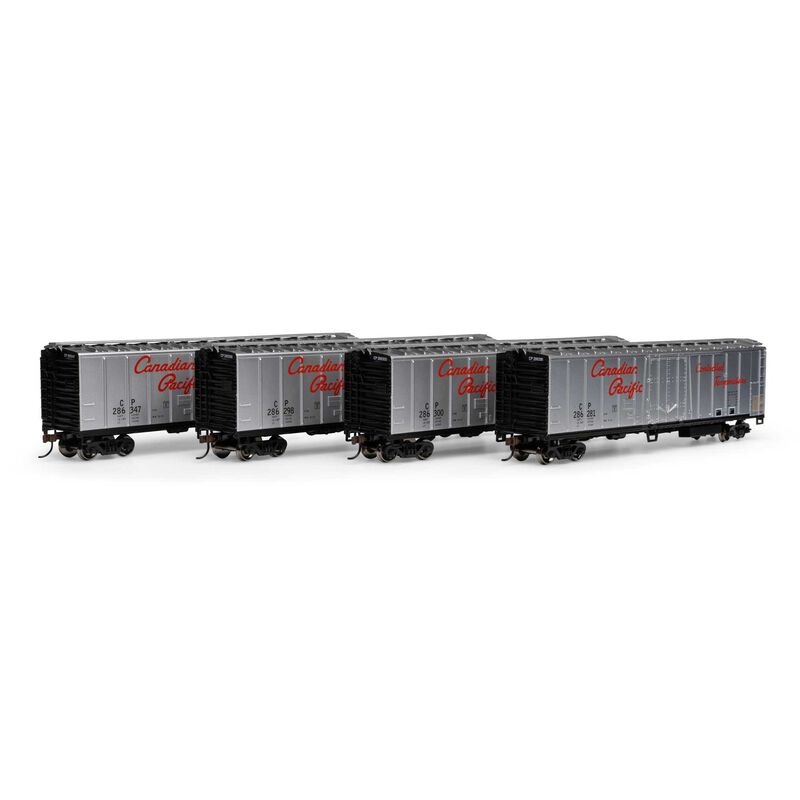 Roundhouse HO 50' Ex-Post Mechanical Reefer, CPR (4) - RND87990