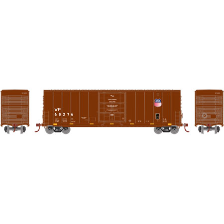 Roundhouse HO 50' Smooth High Cube Plug Door Box, WP/UP #68276 - RND88052