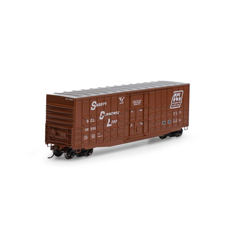 Roundhouse HO 50' Waffle HC Plug Door Box, SCL #90936 - RND88176