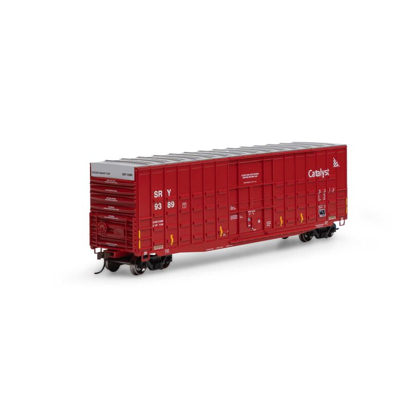 Roundhouse HO 50' Waffle HC Plug Door Box, SRY #9389 - RND88178