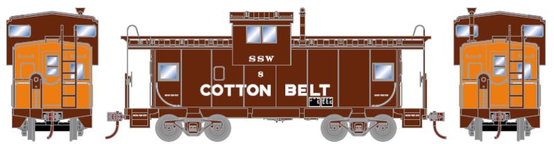 Roundhouse HO Wide Vision Caboose, SSW #23 - RND90156