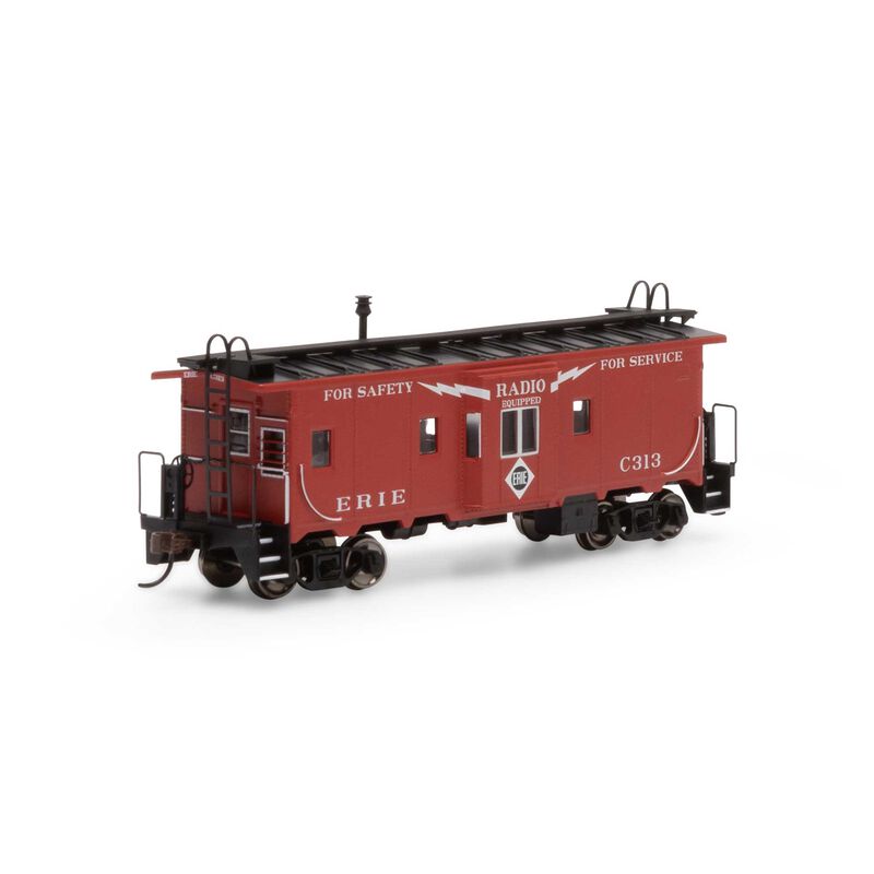 Roundhouse HO Bay Window Caboose, Erie #C313 - RND90188