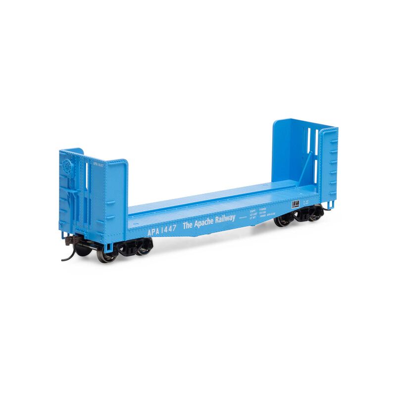 Athearn HO 40' Pulpwood Flat, Apache Railway #1447