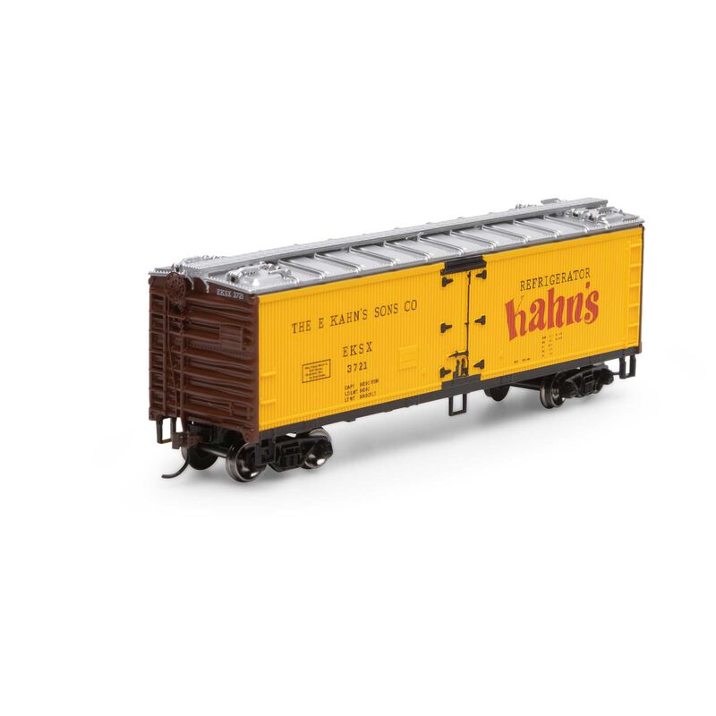 Roundhouse HO 40' Wood Reefer, EKSK #3721 - RND98496
