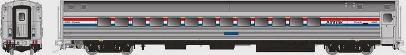 Rapido Trains HO Budd Small Window Coach: Amtrak - Phase 3: #4009