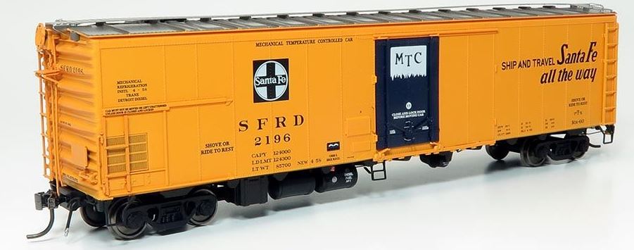 Rapido Trains HO SF RR-60 Mechanical Reefer: San Fran Chief - RPI156007A