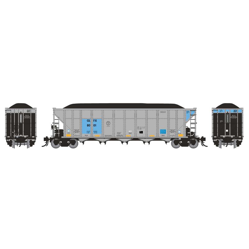 Rapido Trains HO AutoFlood III RD Hopper: GLFX - pack #1 - RPI169009A