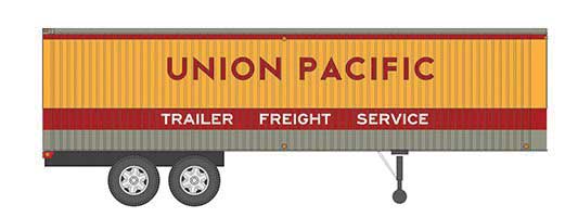Rapido Trains HO 35' Fruehauf INT-Post V-Van Trailer, UP #1 - RPI403016