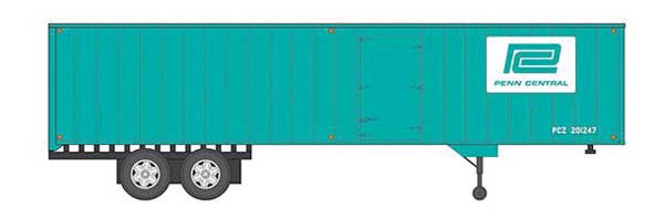 Rapido Trains HO 40' Fruehauf EX-Post V-Van Trailer, PC #1 - RPI403025