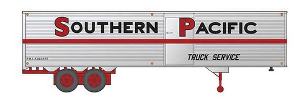 Rapido Trains HO 40' Fruehauf Fluted Side V-Van Trailer, SP #3 - RPI403054