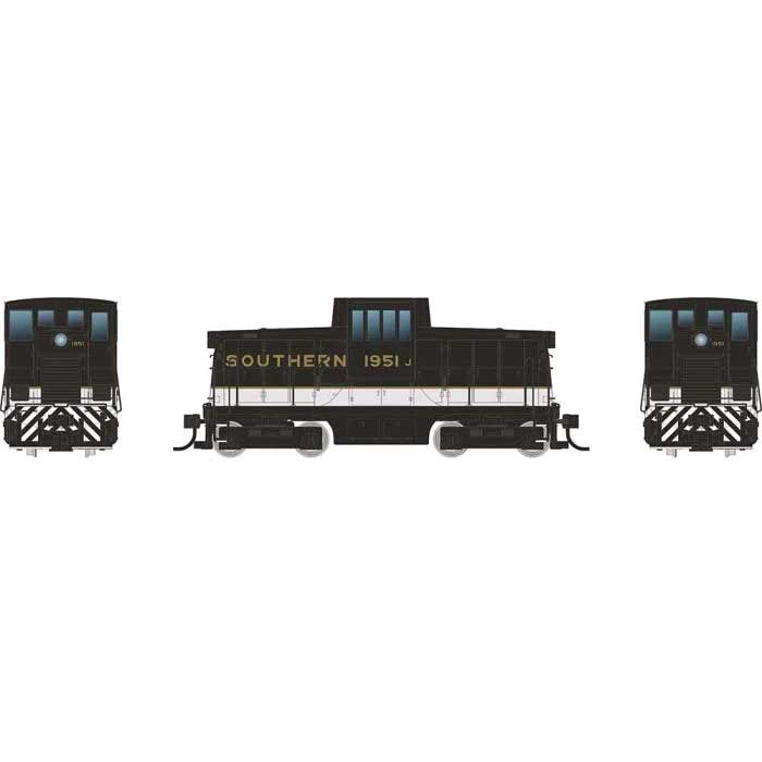 Rapido HO GE 44-Tonner - Sound and DCC -- Southern Railway #1953 (Tuxedo, black, white)