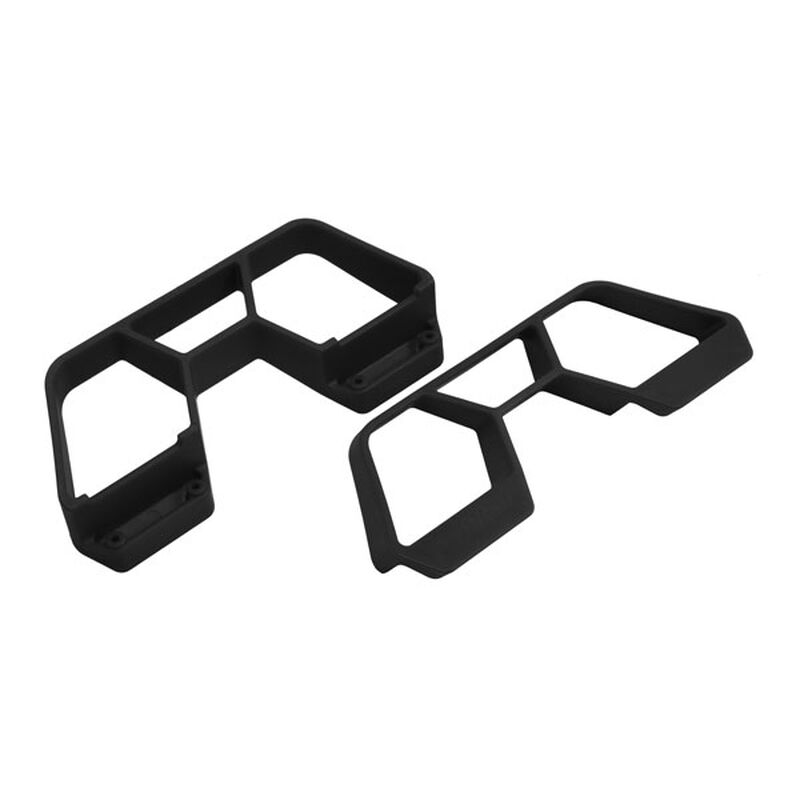 RPM Products Black Nerf Bars; 1/10 Rally, Slash LCG 4x4 - RPM70652
