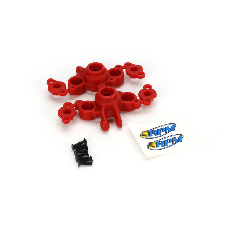 RPM Products Axle Carriers, Red: 1/16 EVR/SLH - RPM73169