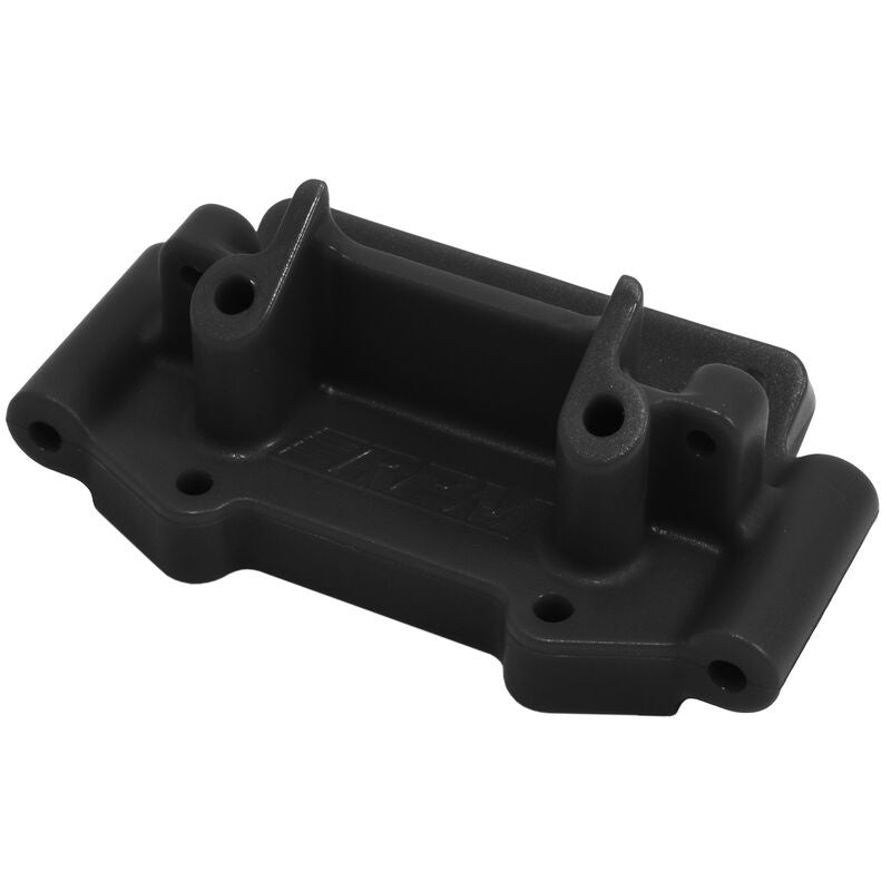 RPM Products Black Front Bulkhead for Traxxas 1/10 2WD Vehicles - RPM73752