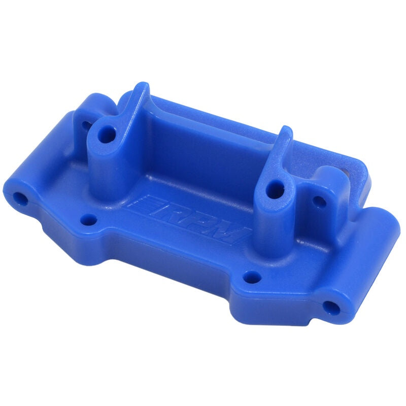RPM Products Front Bulkhead, Blue: TRA 2WD - RPM73755