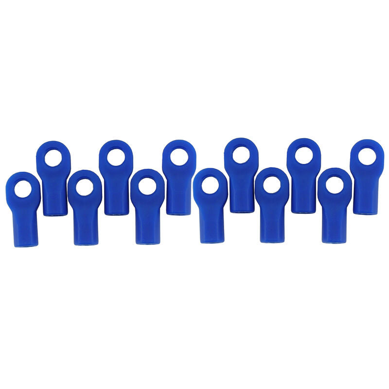 RPM Products Short Rod Ends (12), Blue: TRA 1/10 - RPM80475