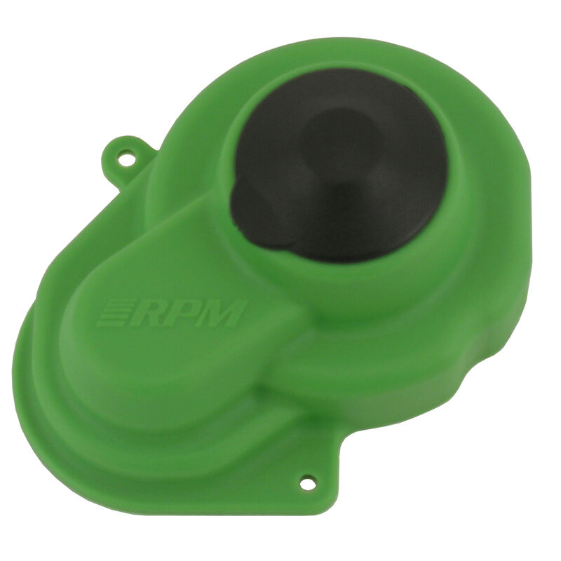 RPM Products Sealed Gear Cover, for Traxxas e-Rustler/Stampede 2wd/Bandit/Slash, Green - RPM80524
