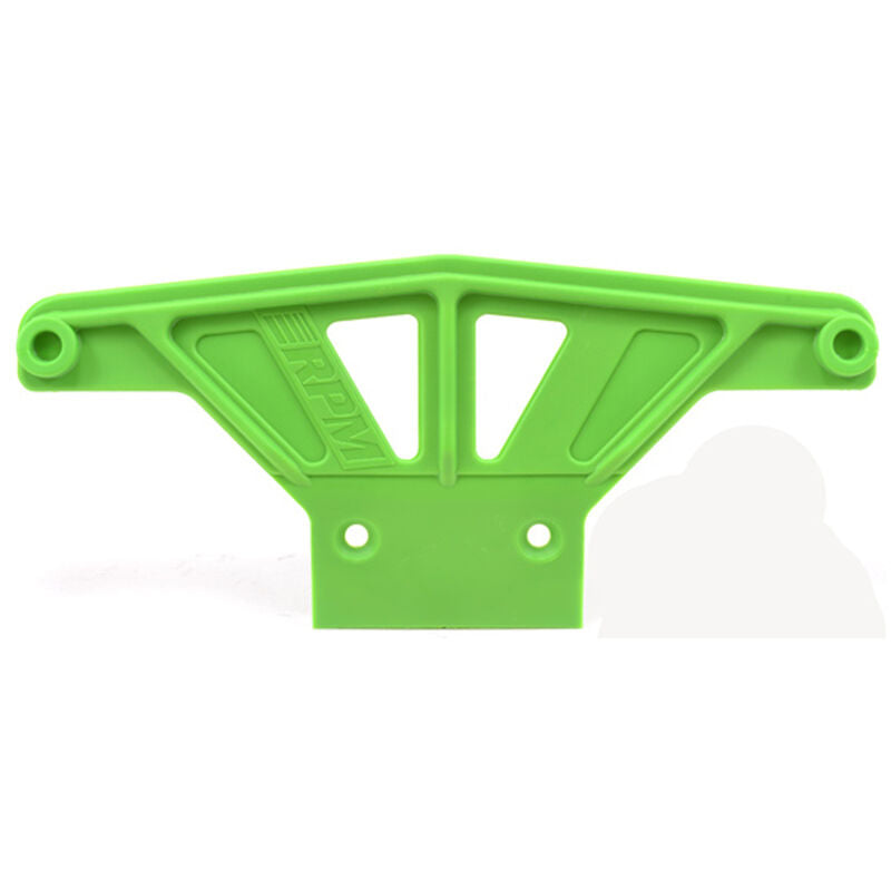 RPM Products Wide Front Bumper, Grn: Rustler, Stampede, Bandit - RPM81164