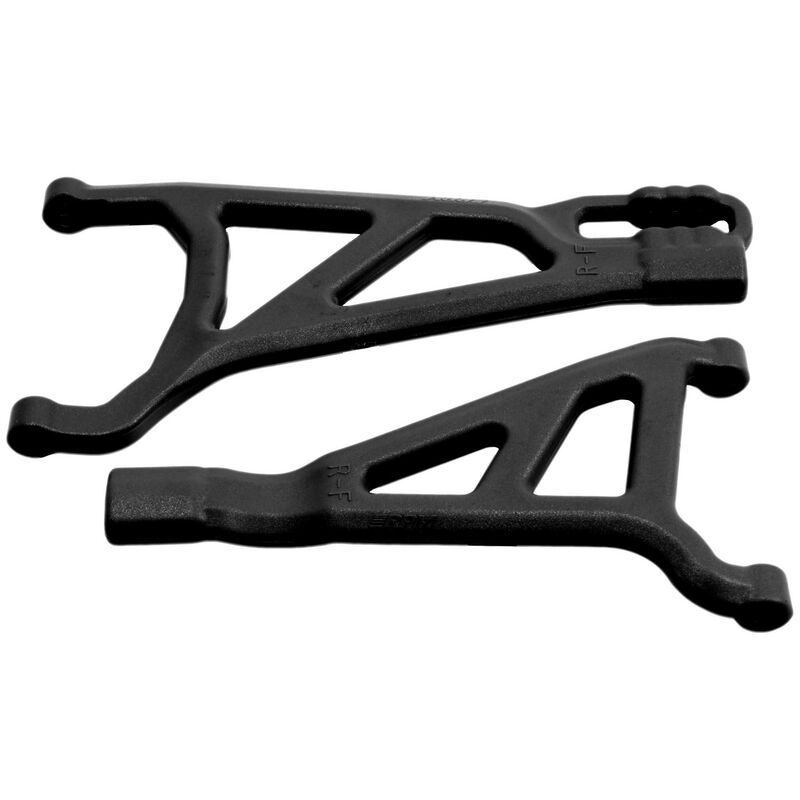 RPM Products Front Right A-arms Black- E-Revo Brushless - RPM81462
