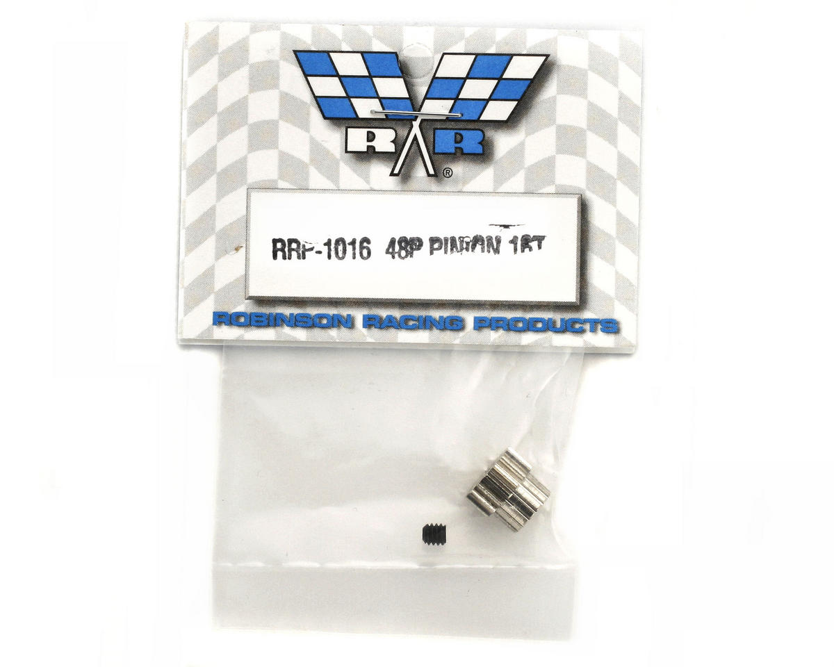 Robinson Racing Products 48 Pitch Pinion Gear,16T - RRP1016