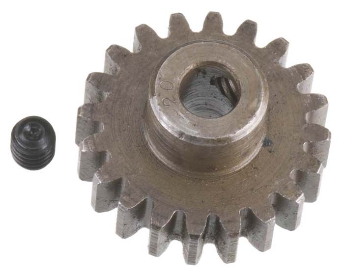 Robinson Racing Products Extra Hard Steel 5mm Bore 1mod Pinion 20T - RRP1220