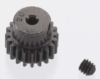 Robinson Racing .5 Mod Hardened Steel Mini Pinion (2mm Bore) - 20 Tooth
