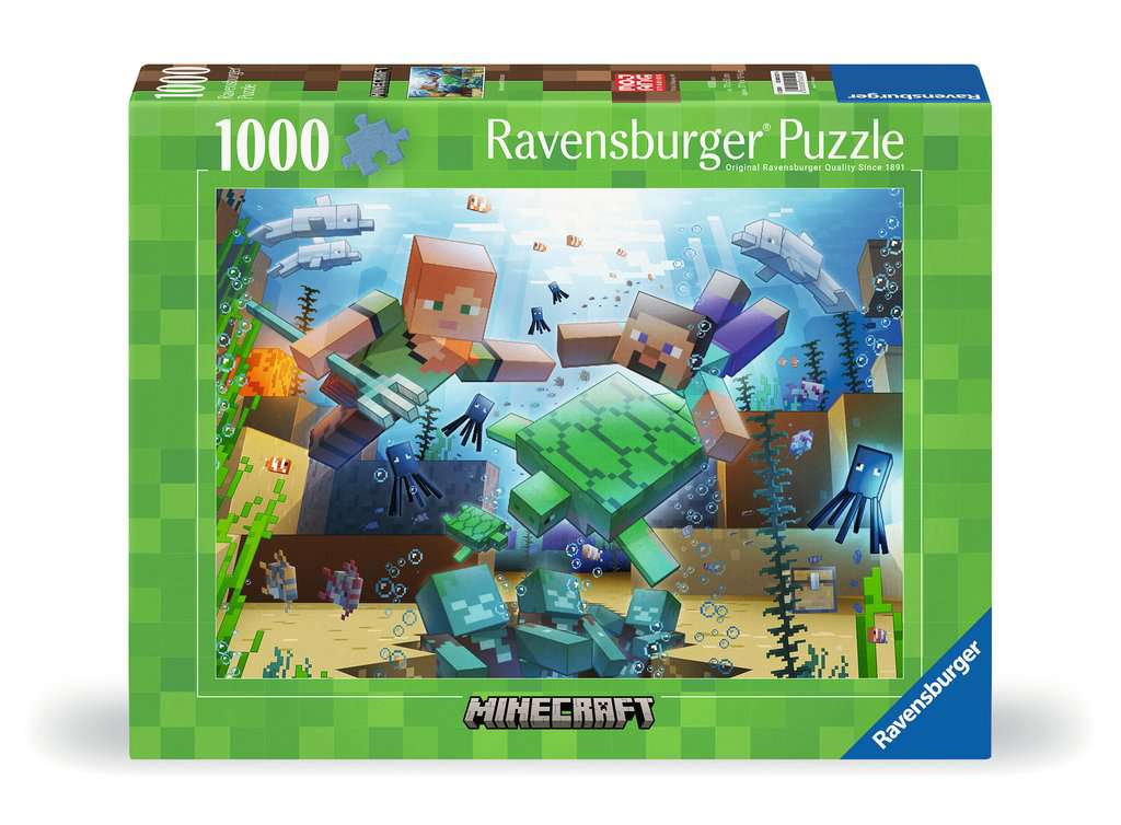Minecraft Mosaic 1000 pc Puzzle