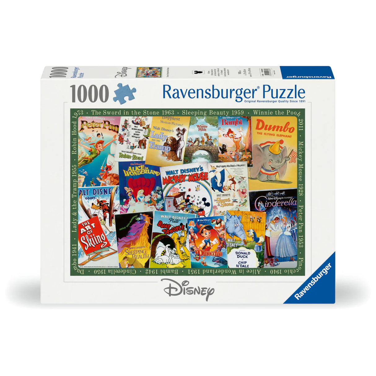 Disney Vintage Movie Posters 1000 pc Puzzle