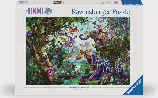 Tropical Dragons 4000 Pc Puzzle
