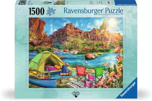 Canyon Camping 1500 pc Puzzle