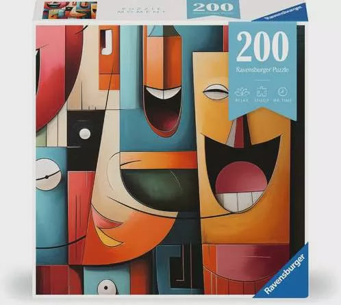 Puzzle Moments: Happy Cubism 200 Pc Puzzle
