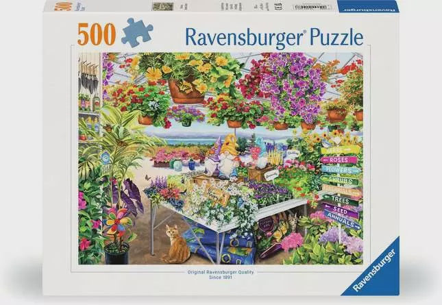 Glorious Garden Center 500 Pc Puzzle