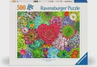 Succulent Love 500 Pc Puzzle
