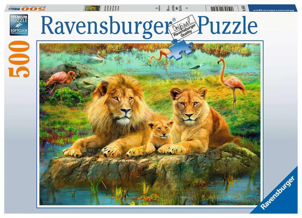 RAVENSBURGER Lions in the Savannah - RVB16584