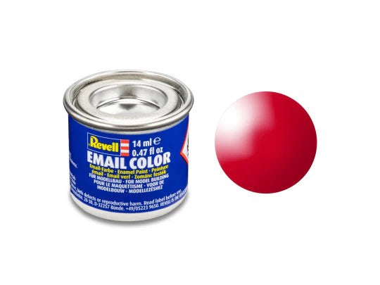 Revell of Germany 14ml Enamel Italian Red Gloss Tinlets - RVL32134