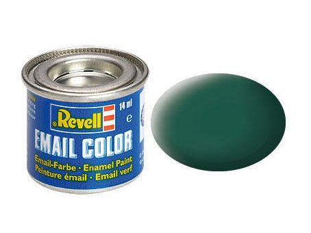 Revell of Germany 14ml Enamel Sea Green Mat Tinlets - RVL32148