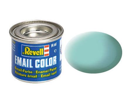 Revell of Germany 14ml Enamel Light Green Mat Tinlets - RVL32155