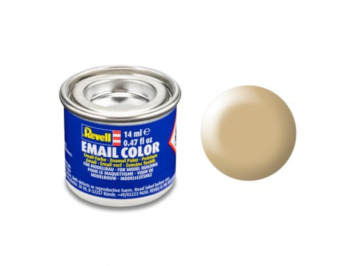 Revell of Germany 14ml Enamel Beige Silk Tinlets - RVL32314