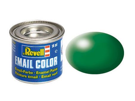Revell of Germany 14ml Enamel Leaf Green Silk Tinlets - RVL32364