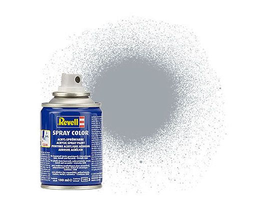 Revell of Germany 100ml Acrylic Silver Metallic Spray - RVL34190