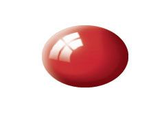 Revell of Germany 18ml Bottle Acrylic Fiery Red Gloss - RVL36131