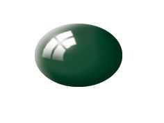 Revell of Germany 18ml Bottle Acrylic Sea Green Gloss - RVL36162