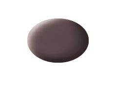 Revell of Germany 18ml Bottle Acrylic Leather Brown Mat - RVL36184