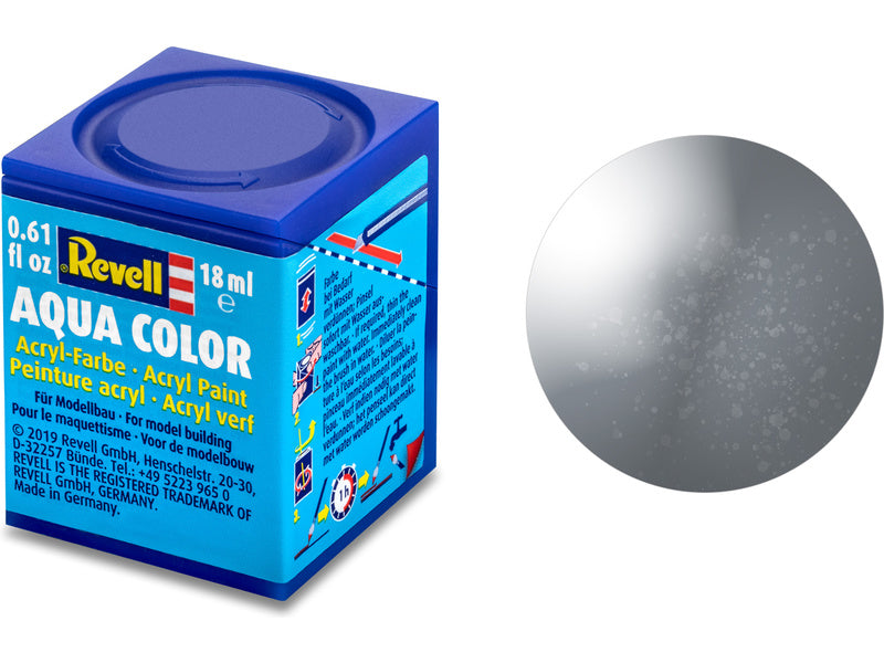 Revell of Germany 18ml Bottle Acrylic Steel Metallic - RVL36191