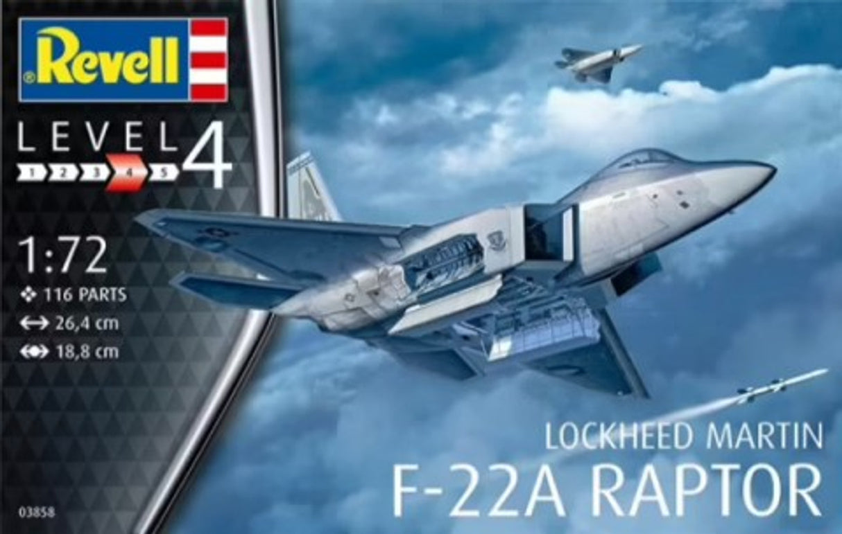 1/72 F22A Raptor Fighter