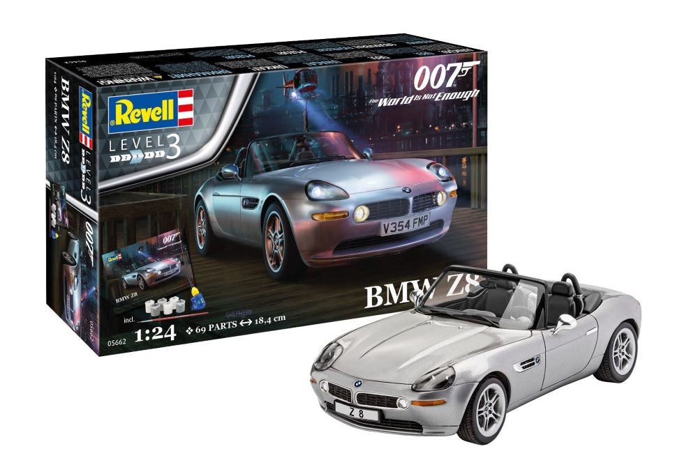 Revell 1/24 James Bond BMW Z8 Car from the World is Not Enough Movie