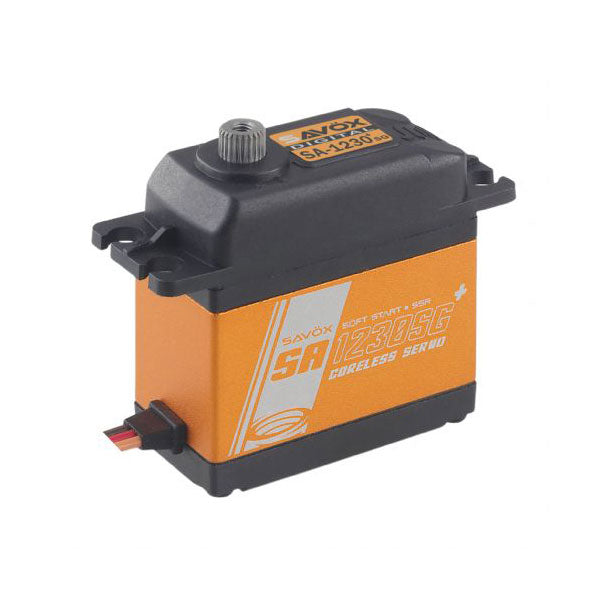 Savox Coreless Digital Servo with Soft Start, 0.16sec / 500oz @ 6V - SAVSA1230SGP