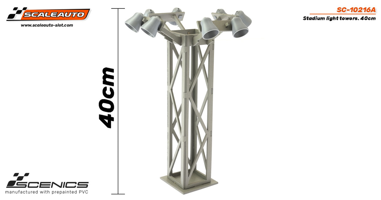 Scaleauto SC-10216A Stadium Light Towers 40cm