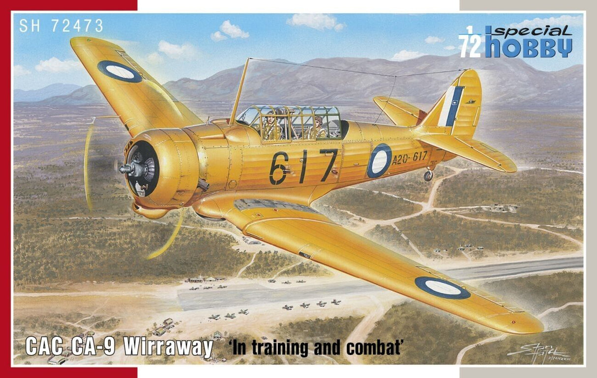 Special Hobby 1/72 CAC CA9 WIRRAWAY TRAINING/COMBAT AIRCRAFT - SHY72473