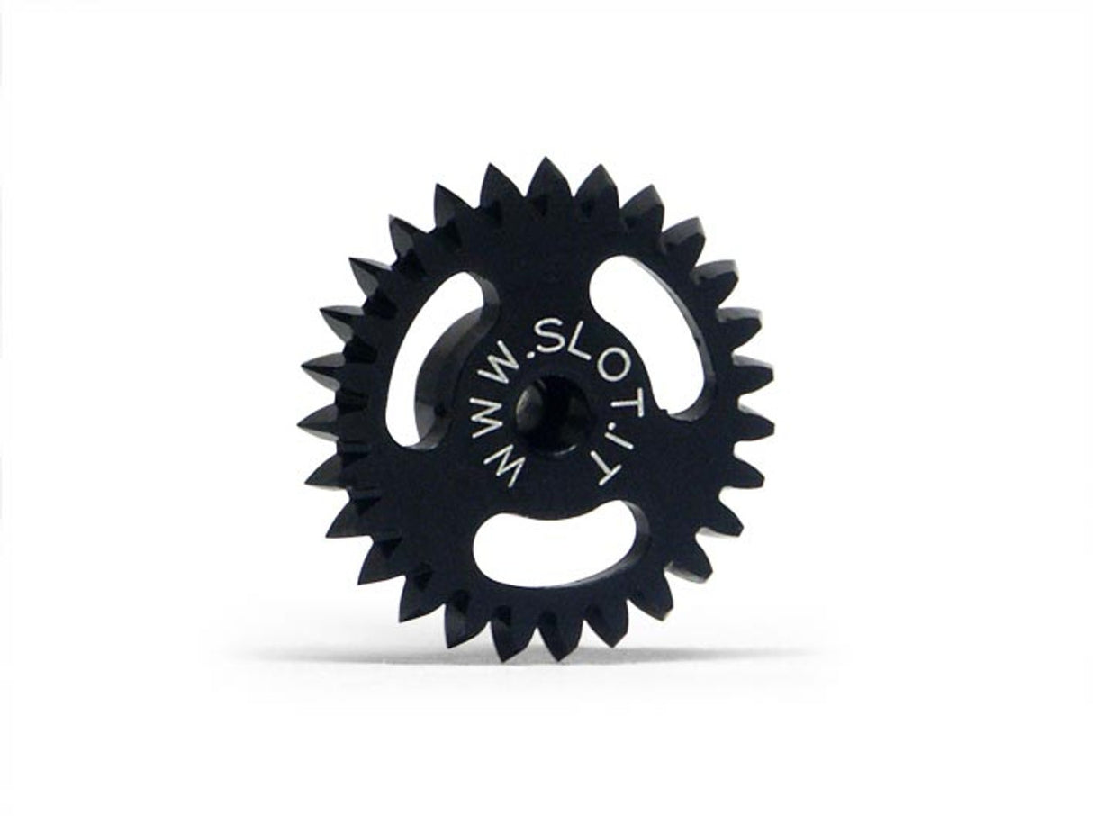 Slot It GEAR, 27T ANGLEWINDER ERGAL LIGHT, BLACK - SIGA1627E